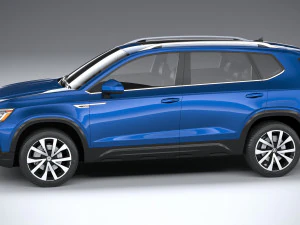 Volkswagen Taos 2022 3D Model
