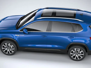 Volkswagen Taos 2022 3D Model