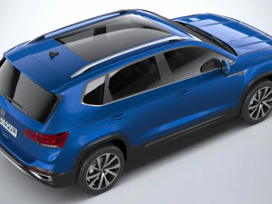 Volkswagen Taos 2022 3D Model