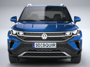 Volkswagen Taos 2022 3D Model