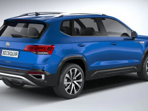 Volkswagen Taos 2022 3D Model