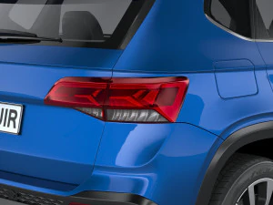 Volkswagen Taos 2022 3D Model