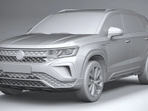 Volkswagen Taos 2022 3D Model