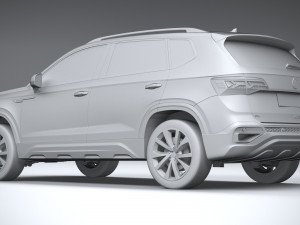 Volkswagen Taos 2022 3Dモデル