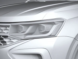 Volkswagen Taos 2022 3D Model