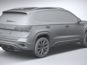 Volkswagen Taos 2022 3Dモデル