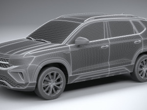 Volkswagen Taos 2022 3Dモデル