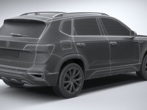 Volkswagen Taos 2022 3Dモデル