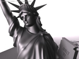 Statue of Liberty USA Model 3D