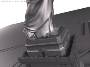 Freiheitsstatue USA 3D Modell