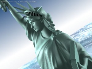 Statue of Liberty USA Model 3D
