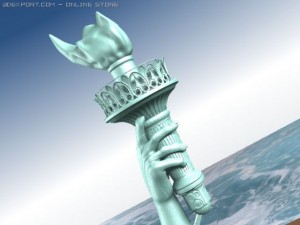 Statue of Liberty USA Model 3D