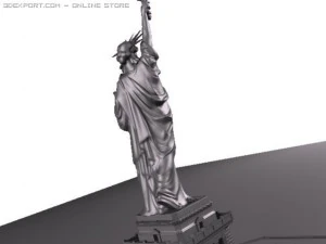 Freiheitsstatue USA 3D Modell