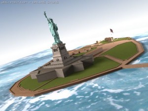 Statue of Liberty USA Model 3D