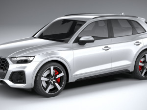 Audi SQ5 2021 3D Модель