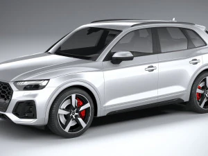 Audi SQ5 2021 Modello 3D