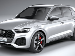 Audi SQ5 2021 Model 3D
