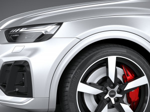 Audi SQ5 2021 Model 3D