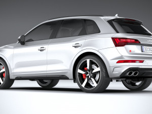 Audi SQ5 2021 Model 3D