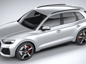 Audi SQ5 2021 Model 3D