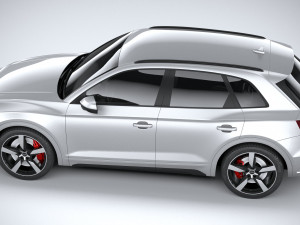 Audi SQ5 2021 Model 3D
