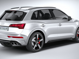 Audi SQ5 2021 Model 3D