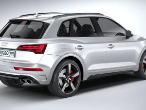 Audi SQ5 2021 3D Model