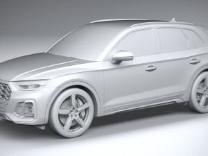 Audi SQ5 2021 Model 3D