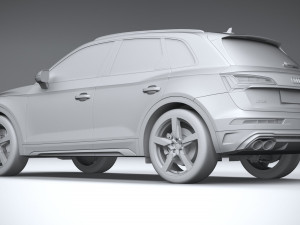 Audi SQ5 2021 Model 3D