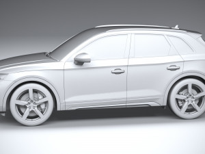 Audi SQ5 2021 Model 3D