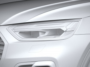 Audi SQ5 2021 Model 3D