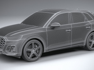 Audi SQ5 2021 Model 3D