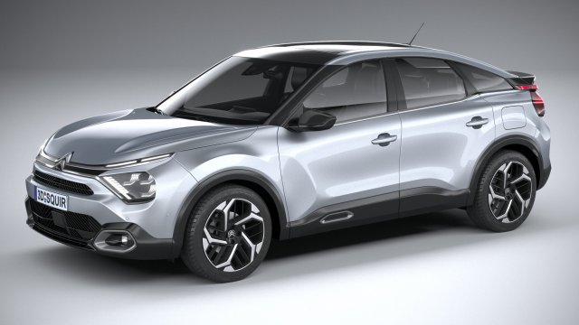 Citroen C4 2021 Model 3D .c4d .max .obj .3ds .fbx .stl .blend