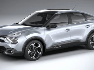 시트로엥 C4 2021 3D 모델