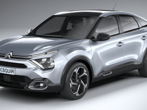 Citroen C4 2021 Model 3D