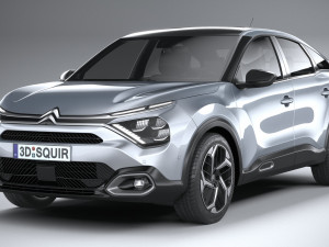 Citroen C4 2021 Model 3D