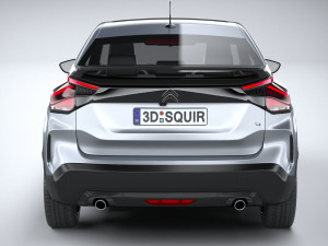 Citroen C4 2021 Model 3D