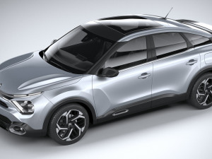 Citroen C4 2021 Model 3D