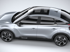 Citroen C4 2021 Model 3D