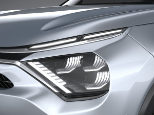 Citroen C4 2021 Model 3D