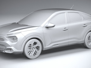 Citroen C4 2021 Model 3D