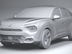 Citroen C4 2021 Model 3D