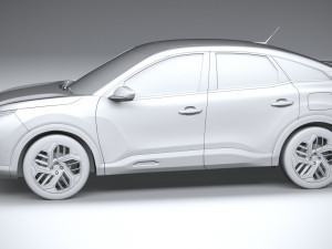 Citroen C4 2021 Model 3D