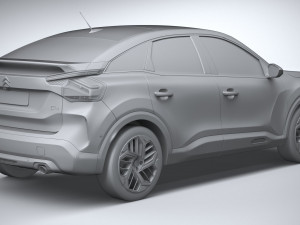 Citroen C4 2021 Model 3D