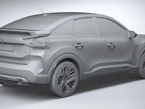 Citroen C4 2021 3D Model
