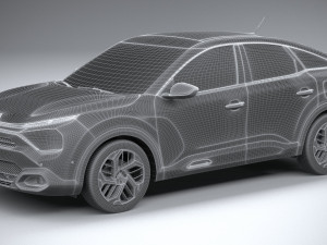 Citroen C4 2021 Model 3D