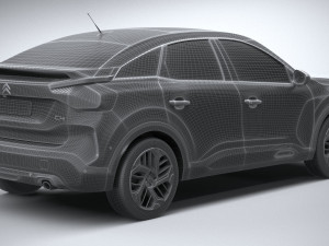 Citroen C4 2021 Model 3D
