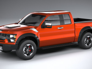 Generic Pickup 2020 3D Model