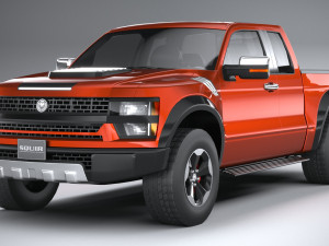 Generic Pickup 2020 3Dモデル
