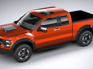 Generic Pickup 2020 3Dモデル